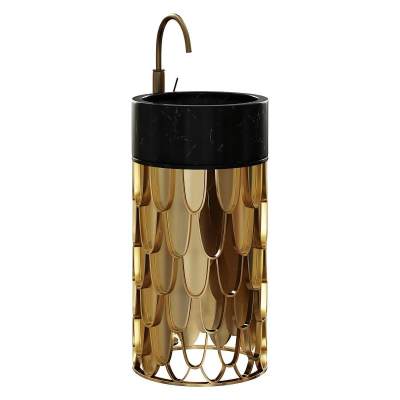 现代金属台盆-3